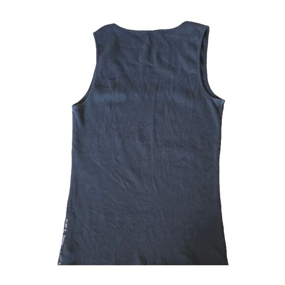 Michael Kors Zebra Sequin Tank Top – Medium | Bold Glam Style - Picture 2 of 5